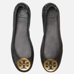 Slipper von TORY BURCH, in der Farbe Schwarz, aus Leder, andere Perspektive, Vorschaubild