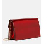 Clutch von Christian Louboutin, in der Farbe Rot, andere Perspektive, Vorschaubild