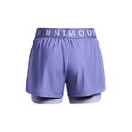 Sportshorts von Under Armour, in der Farbe Lila, aus Polyester, andere Perspektive, Vorschaubild