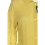 Klassische Bluse von Dear Cashmere, in der Farbe Gelb, aus Baumwolle, andere Perspektive, Vorschaubild