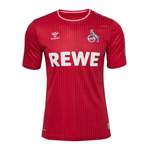 Fußballtrikot von Hummel, in der Farbe Rot, aus Polyester, andere Perspektive, Vorschaubild