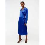 Blusenkleid von Object, in der Farbe Blau, aus Polyester, andere Perspektive, Vorschaubild