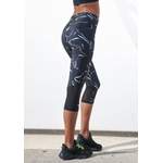 Sportleggings von LASCANA ACTIVE, in der Farbe Schwarz, aus Polyester, andere Perspektive, Vorschaubild