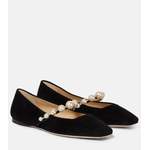 Verzierte Ballerinas der Marke Jimmy Choo