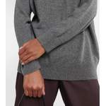 Rollkragenpullover von Vince, in der Farbe Grau, aus Cashmere, andere Perspektive, Vorschaubild