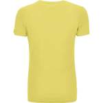 T-Shirt von Ortovox, in der Farbe Gelb, aus Schurwolle, andere Perspektive, Vorschaubild