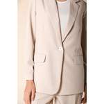 Longblazer von Mason's, in der Farbe Beige, aus Polyester, andere Perspektive, Vorschaubild