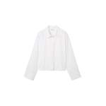 Klassische Bluse von Tom Tailor, in der Farbe Weiss, aus Baumwolle, andere Perspektive, Vorschaubild