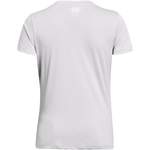 Funktionsshirt von Under Armour, in der Farbe Grau, aus Polyester, andere Perspektive, Vorschaubild