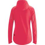 Regenjacke von Gonso, in der Farbe Rosa, aus Polyester, andere Perspektive, Vorschaubild