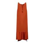 Maxikleid von Max Mara, in der Farbe Orange, aus Viskose, andere Perspektive, Vorschaubild