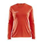 Handballtrikot von Craft, in der Farbe Orange, aus Polyester, andere Perspektive, Vorschaubild