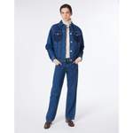 Jeansjacke von MVP wardrobe, in der Farbe Blau, aus Baumwolle, andere Perspektive, Vorschaubild
