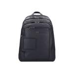 Laptoprucksack von Piquadro, in der Farbe Schwarz, aus Leder, andere Perspektive, Vorschaubild