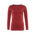 Langarmshirt von Living Crafts, in der Farbe Rot, aus Baumwolle, andere Perspektive, Vorschaubild