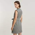 Kleid von G-Star RAW, in der Farbe Grau, aus Twill, andere Perspektive, Vorschaubild