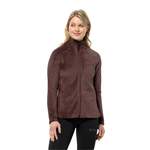 Fleecejacke von Jack Wolfskin, in der Farbe Braun, aus Polyester, andere Perspektive, Vorschaubild