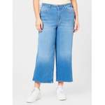 High Waist Jeans von ONLY Carmakoma, in der Farbe Blau, andere Perspektive, Vorschaubild