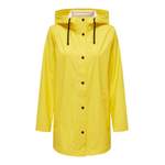 Regenjacke von Only, in der Farbe Gelb, aus Webstoff, andere Perspektive, Vorschaubild