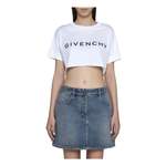 T-Shirt von Givenchy, in der Farbe Weiss, andere Perspektive, Vorschaubild