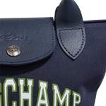 Umhängetasche von Longchamp, in der Farbe Blau, aus Baumwolle, andere Perspektive, Vorschaubild