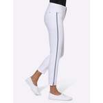 7/8-Jeans von Casual Looks, in der Farbe Weiss, aus Baumwolle, andere Perspektive, Vorschaubild