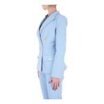 Blazer von Elisabetta Franchi, in der Farbe Blau, aus Polyester, andere Perspektive, Vorschaubild