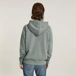 Sweatjacke von G-Star RAW, in der Farbe Grau, aus Polyester, andere Perspektive, Vorschaubild