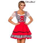 Dirndl von Dirndline, in der Farbe Schwarz, andere Perspektive, Vorschaubild