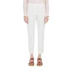 Hose von Weekend Max Mara, in der Farbe Weiss, aus Baumwollstoff, andere Perspektive, Vorschaubild