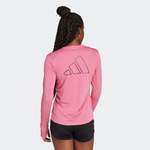 Laufshirt von adidas performance, in der Farbe Rosa, aus Polyester, andere Perspektive, Vorschaubild