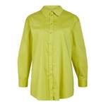 Klassische Bluse von Object, in der Farbe Grün, aus Polyester, andere Perspektive, Vorschaubild