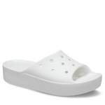 Pantolette von Crocs, in der Farbe Weiss, aus Kunststoff, andere Perspektive, Vorschaubild