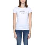 T-Shirt von Armani Exchange, in der Farbe Weiss, aus Baumwolle, andere Perspektive, Vorschaubild