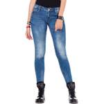Push-Up Jeans von Cipo & Baxx, in der Farbe Blau, aus Baumwolle, andere Perspektive, Vorschaubild