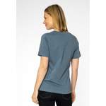 T-Shirt von Elkline, in der Farbe Blau, aus Baumwolle, andere Perspektive, Vorschaubild