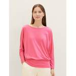 T-Shirt von Tom Tailor, in der Farbe Rosa, aus Lyocell, andere Perspektive, Vorschaubild