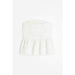 H&M Peplum-Bustiertop der Marke H&M