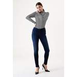 High Waist Jeans von Garcia, aus Polyester, andere Perspektive, Vorschaubild