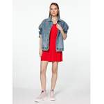 Kleid von Tommy Jeans, in der Farbe Rot, aus Polyester, andere Perspektive, Vorschaubild