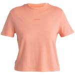 T-Shirt von Icebreaker, in der Farbe Rosa, aus Wolle, Vorschaubild