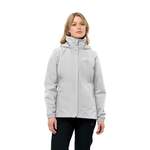 Regenjacke von Jack Wolfskin, in der Farbe Grau, aus Polyester, andere Perspektive, Vorschaubild