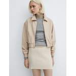 Sonstige Jacke von Mango, in der Farbe Beige, andere Perspektive, Vorschaubild