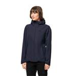 Regenjacke von Jack Wolfskin, in der Farbe Blau, andere Perspektive, Vorschaubild