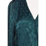 Klassische Bluse von Freeman T. Porter, in der Farbe Blau, aus Viskose, andere Perspektive, Vorschaubild
