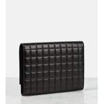 Clutch von Saint Laurent, in der Farbe Schwarz, andere Perspektive, Vorschaubild