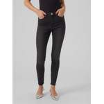 High Waist Jeans von Vero Moda, in der Farbe Schwarz, aus Polyester, andere Perspektive, Vorschaubild