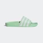 Badesandale von adidas Originals, in der Farbe Weiss, aus Stoff, andere Perspektive, Vorschaubild