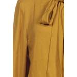 Klassische Bluse von HUGO by Hugo Boss, in der Farbe Gelb, aus Viskose, andere Perspektive, Vorschaubild