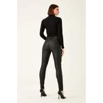 High Waist Jeans von Garcia, in der Farbe Schwarz, aus Polyester, andere Perspektive, Vorschaubild